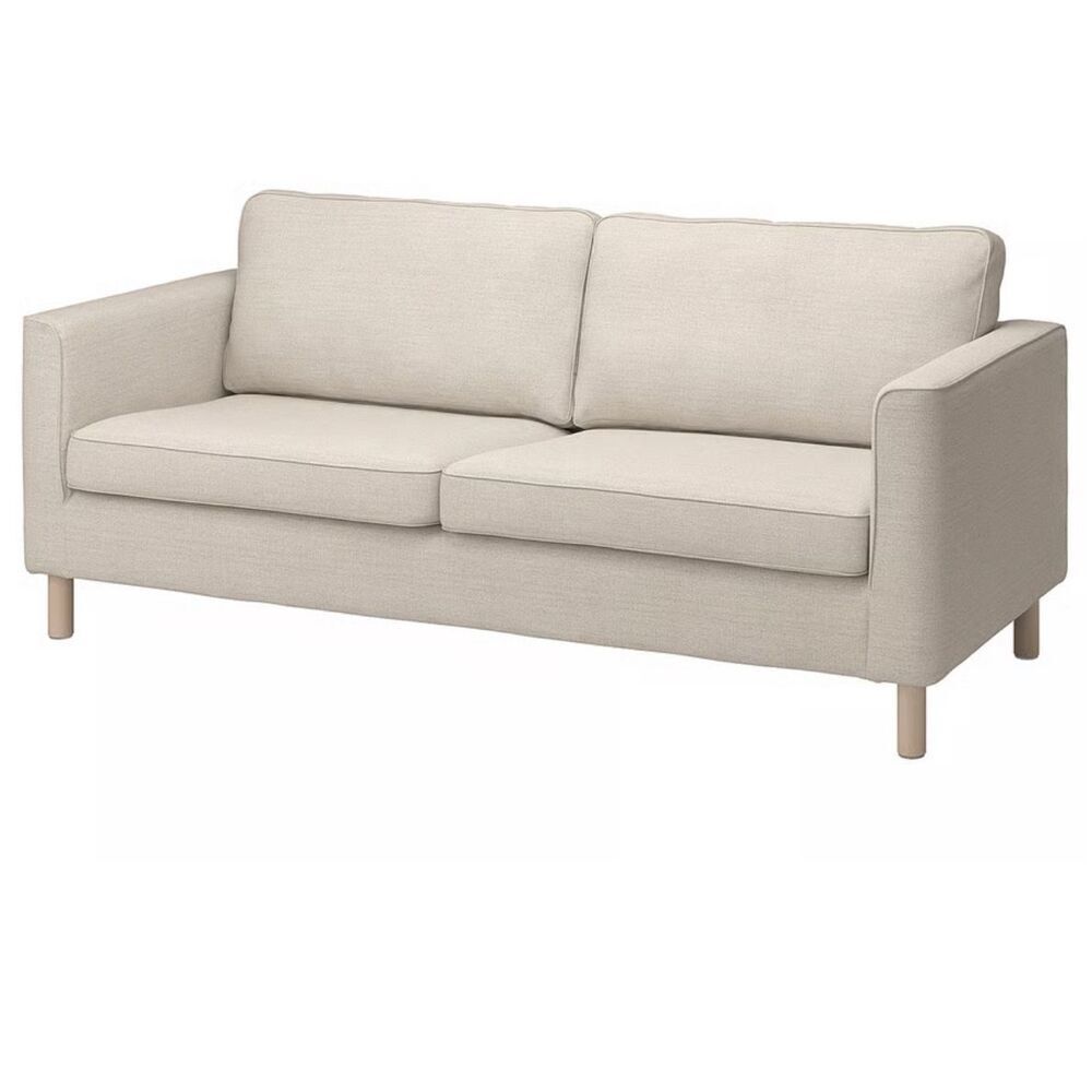 IKEA PÄRUP Gunnared Beige 2 Seat Sofa COVER ONLY - Open Box / 704.938.24